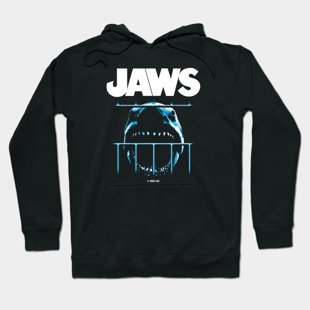 Jaws movie Hoodie by TMBTM